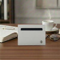 white wallet